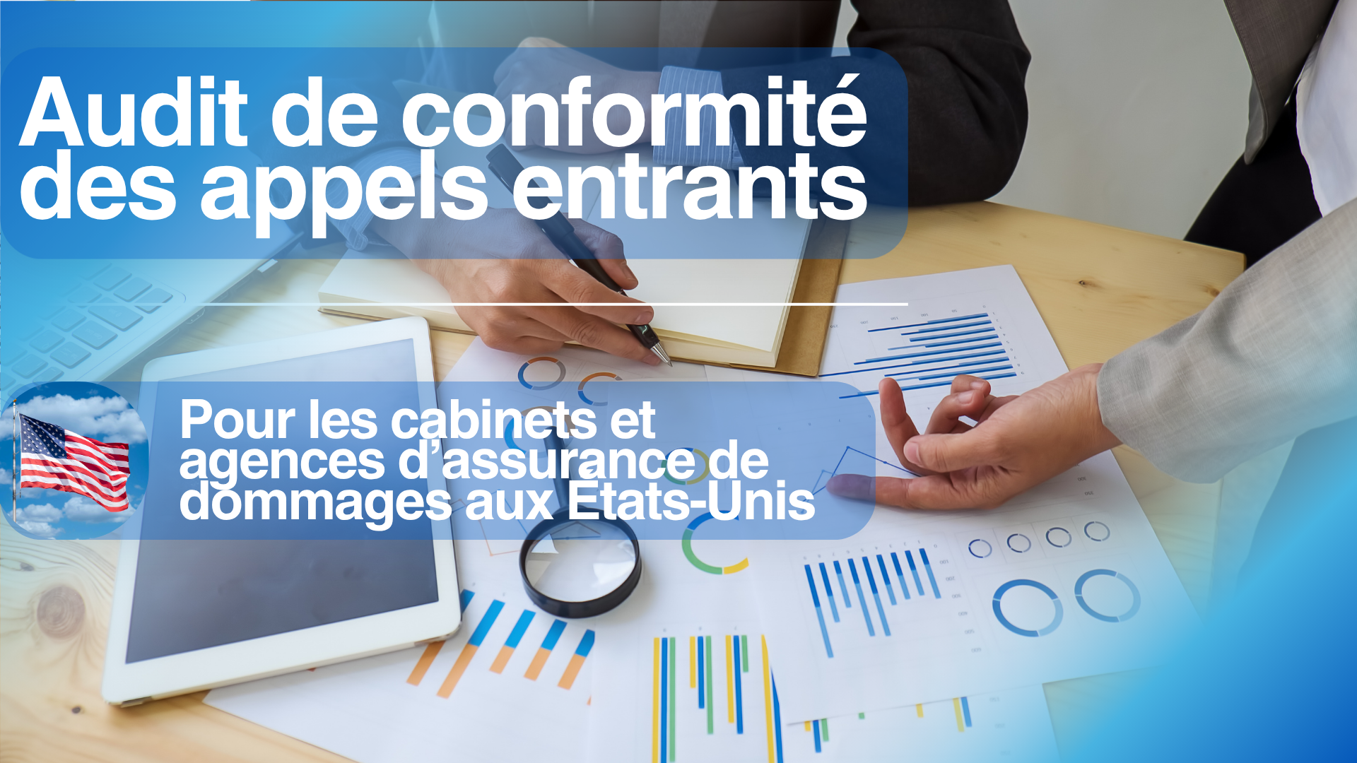 Audit de conformité des appels par IA pour les cabinets de courtage et agences d'assurance aux États-Unis